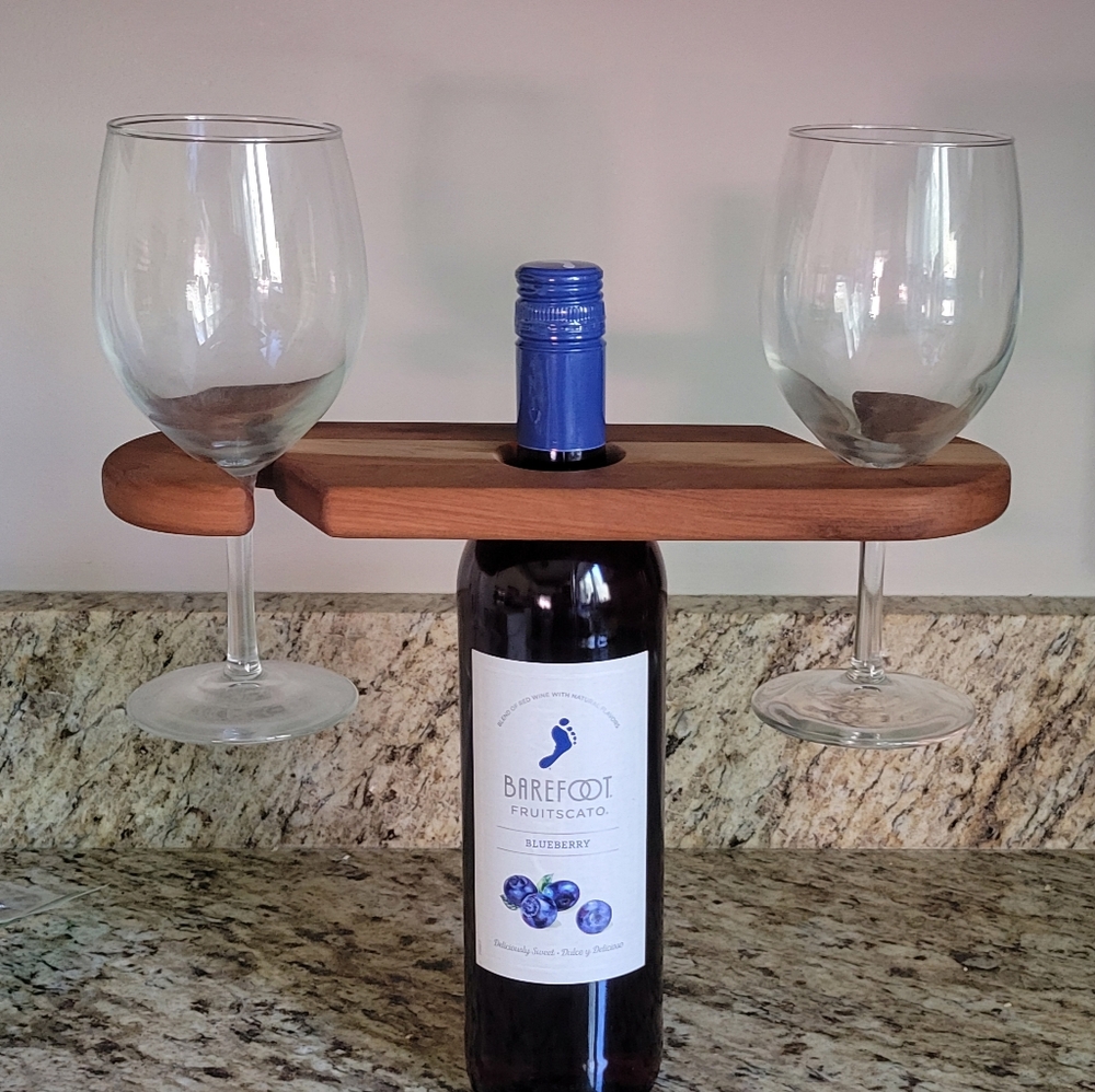 Handcrafted cheese slicers and hand crafted wine rack